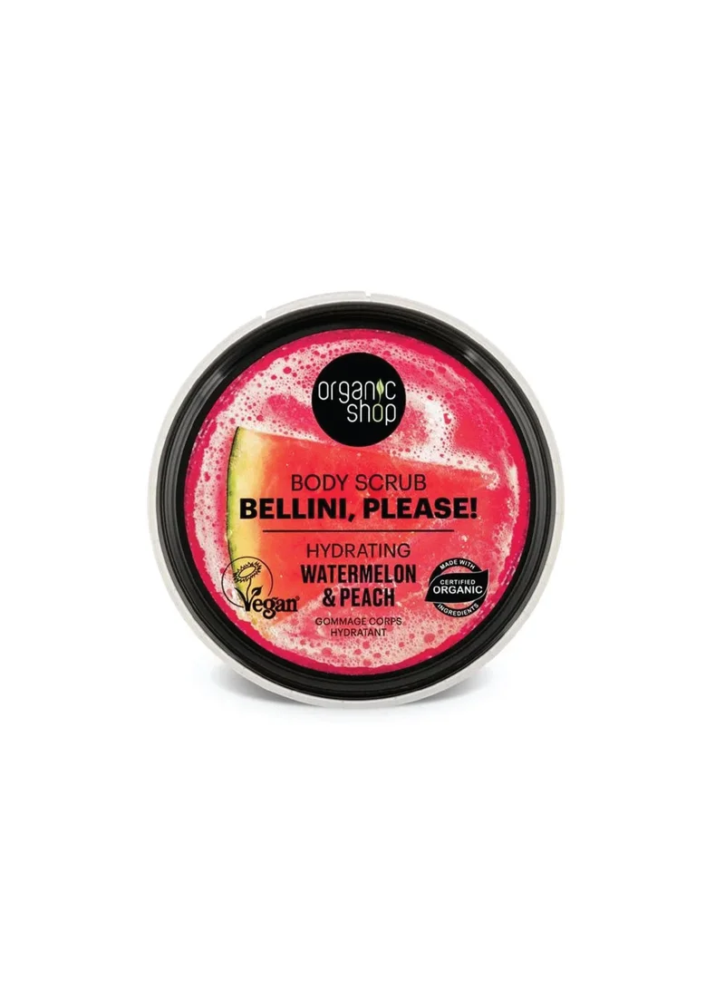 Organic Shop Organic Shop Moisturizing Body Scrub - Watermelon and Peach 250ml