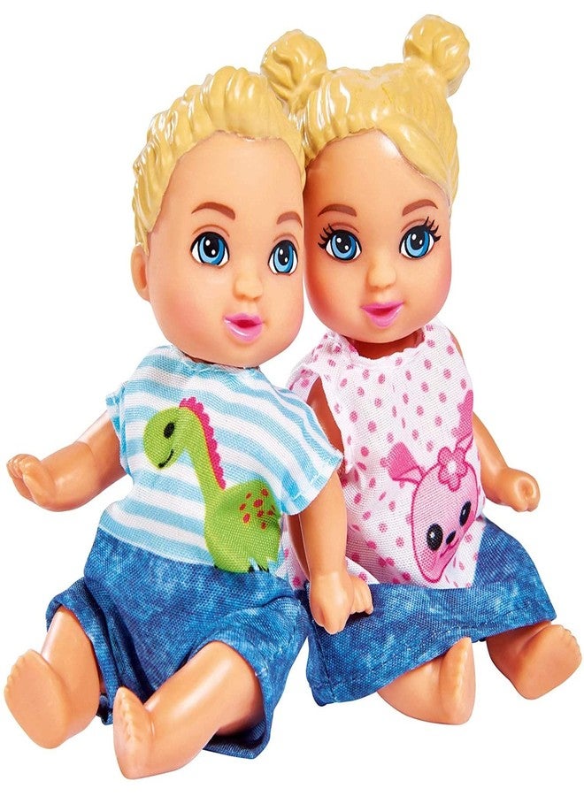 Simba Toys Steffi Love Baby World Set - Kindergarten Teacher Steffi Doll with Baby, Cot, Stroller, High Chair, and Bathtub, Ages 3+ - Image 5