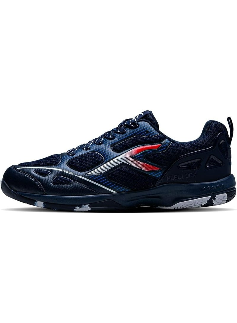 Hundred Raze Pro Badminton Shoes (Non Marking) | Also Indoor Sports | Lightweight, Breathable & Durable | X-Cushion | Active Grip Sole | Extended Heel Lock - Image 5