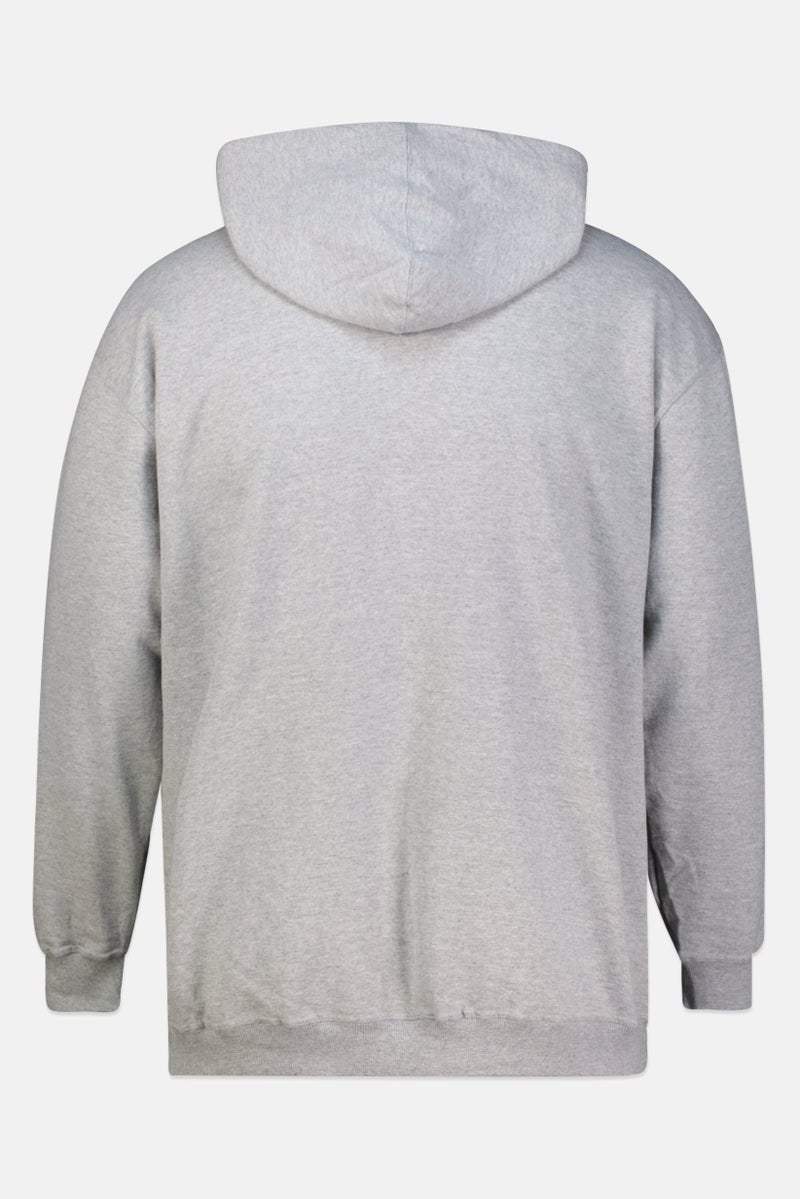 Champion Men Big Long Sleeves Outdoor Hoodie, Grey - Image 3
