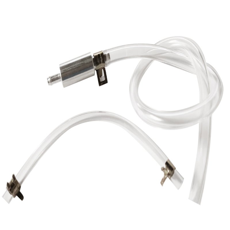 Motorcycle Brake Line Oil Pipe Aluminum Rubber Corrosion Resistant - Heat Insulation Motorcycle Brake Oil Hose for Brake Systems - Image 1