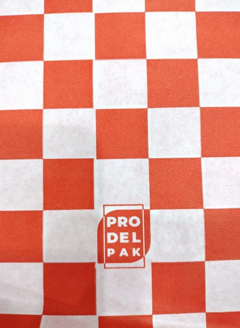 Prodel Sandwich Wrapping Paper Red 35X26 Cm 5kg - Image 3