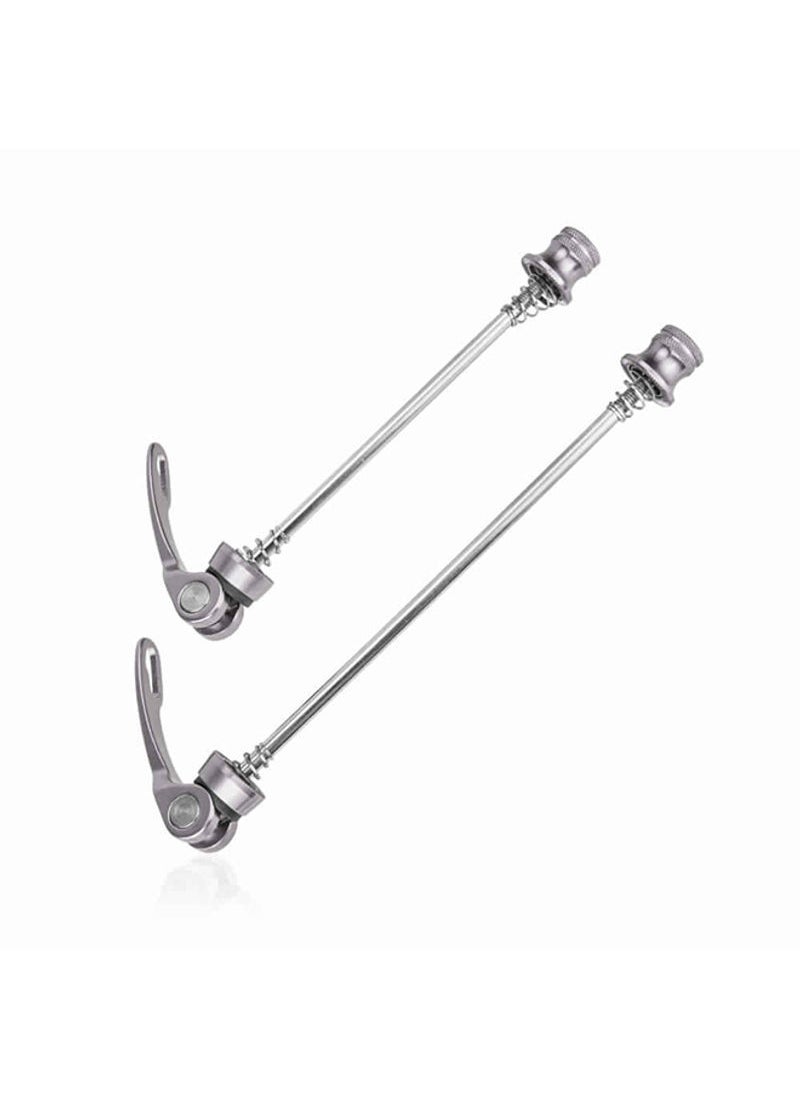 NIBEMINENT Bike Axle Quick Release Skewer Front Rear Bicycle Wheel Hub For Mountain 20 x 2.5 5cm  - Image 1