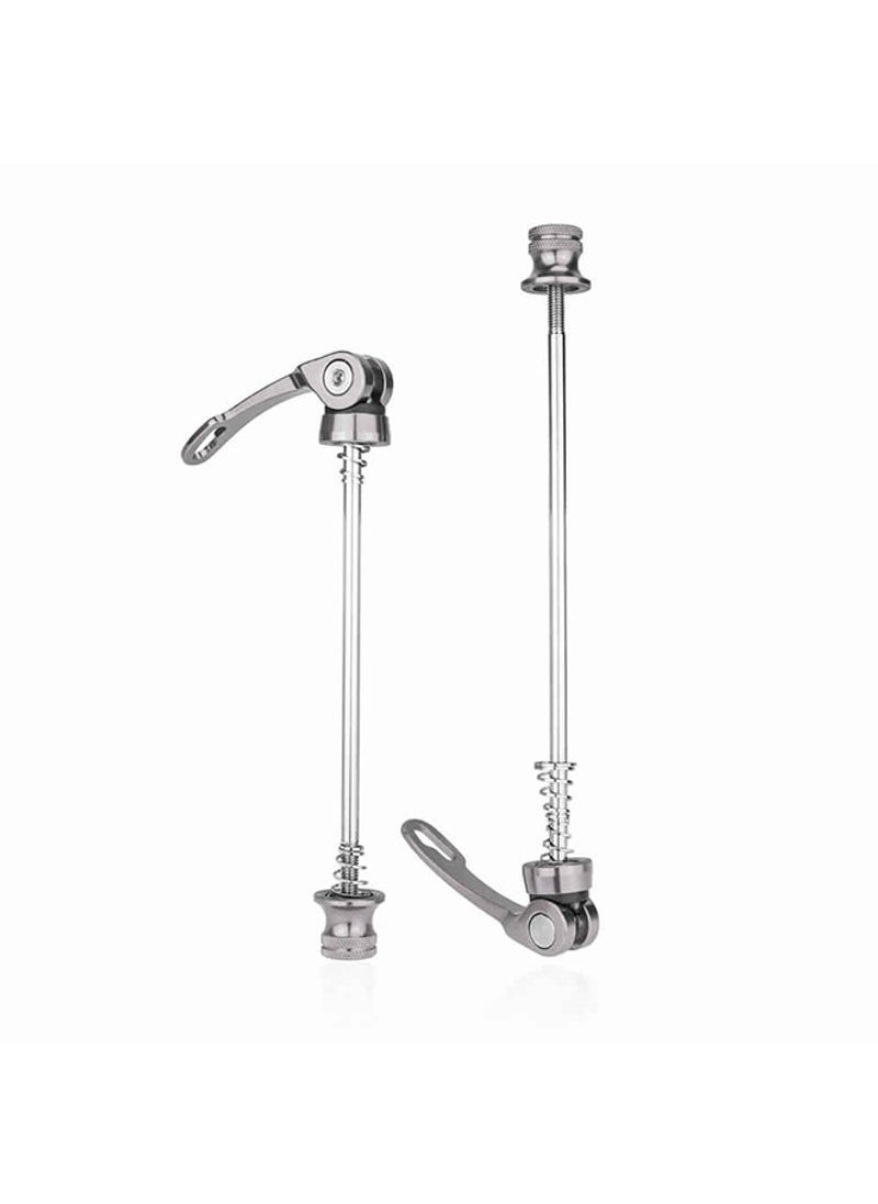 NIBEMINENT Bike Axle Quick Release Skewer Front Rear Bicycle Wheel Hub For Mountain 20 x 2.5 5cm  - Image 3