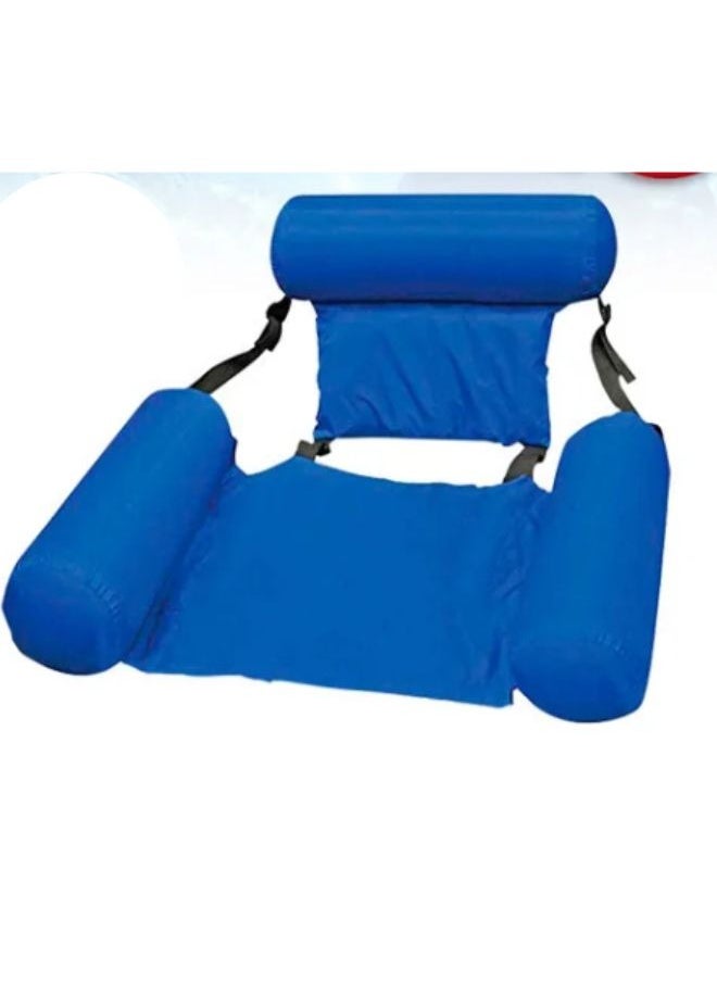 SUNIFY - Summer Swimming Pool Hammock Floating Bed Portable Folding Inflatable Ring Air Mattress Water Accessories Beach Sports Lounger Chair For Adults Children - Image 1