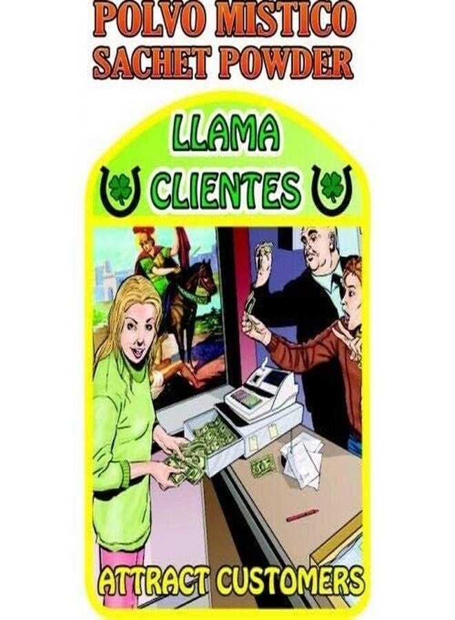 3 قطع من أكياس Brybradan التي تجذب العملاء، مسحوق LLAMA CLIENTES POLVO EN BOLSA 1/2 OZ 14 GR
