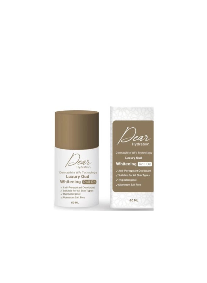 Dear Whitening roll on luxury oud 60ml