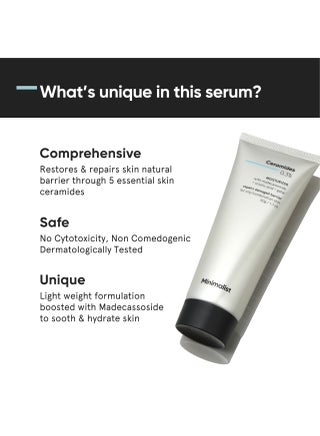 0.3% Ceramide Barrier Repair Moisturizing Face Cream For Oily Skin | Lightweight And Hydrating Formulation - view 4