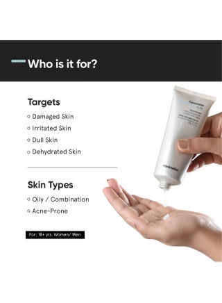 0.3% Ceramide Barrier Repair Moisturizing Face Cream For Oily Skin | Lightweight And Hydrating Formulation - view 5