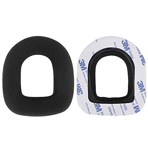 Geekria Comfort Velour Replacement Ear Pads for Astro A10 Gaming Headset Headphones Ear Cushions, Repair Parts with Video Guide (Black) - Image 3