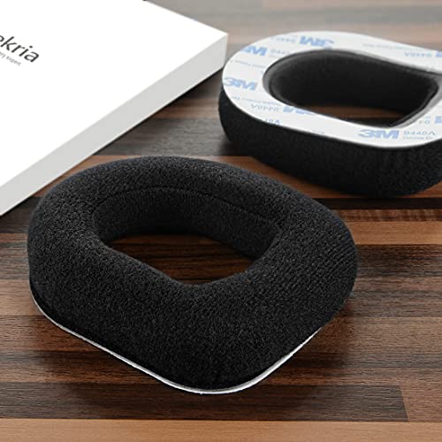 Geekria Comfort Velour Replacement Ear Pads for Astro A10 Gaming Headset Headphones Ear Cushions, Repair Parts with Video Guide (Black) - Image 4
