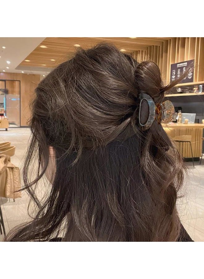 Agirlvct Hair Clips for Women,1.77" Small Hair Claw Clips,Acetate French Nonslip Jaw Clips Half-Up Hair Accessories Birthday Gift for Girls Mother Daughter Thin Thick Hair Strong Hold(3PCS) - Image 3