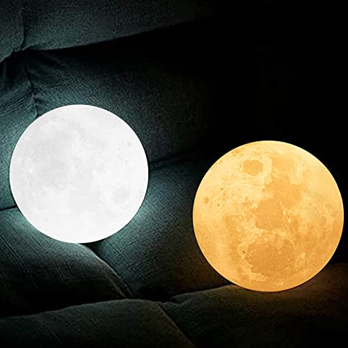 K KENON Engraved 3D Moon Lamp Anniversary Valentine‘s Gift for Wife, to My Wife Birthday Gifts from Husband, Personalized 5.9 Inch 3D Printing Moon Light Gift for Wife Mother's Day Christmas Gift - Image 4