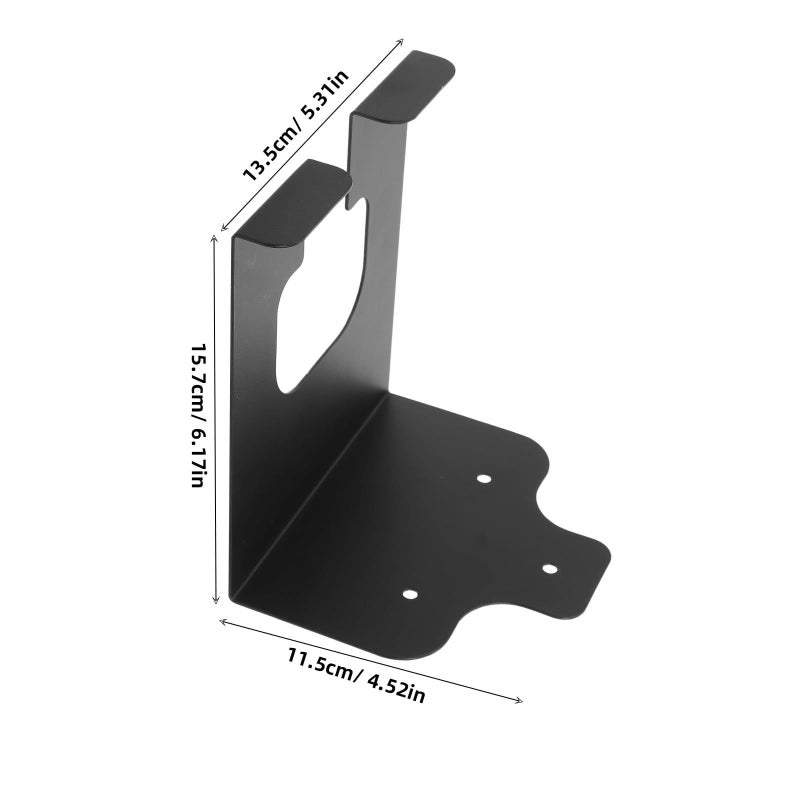 Steel Wall Mounted Barbell Rack For Home Gym Storage Vertical Plate Organizer - Image 3