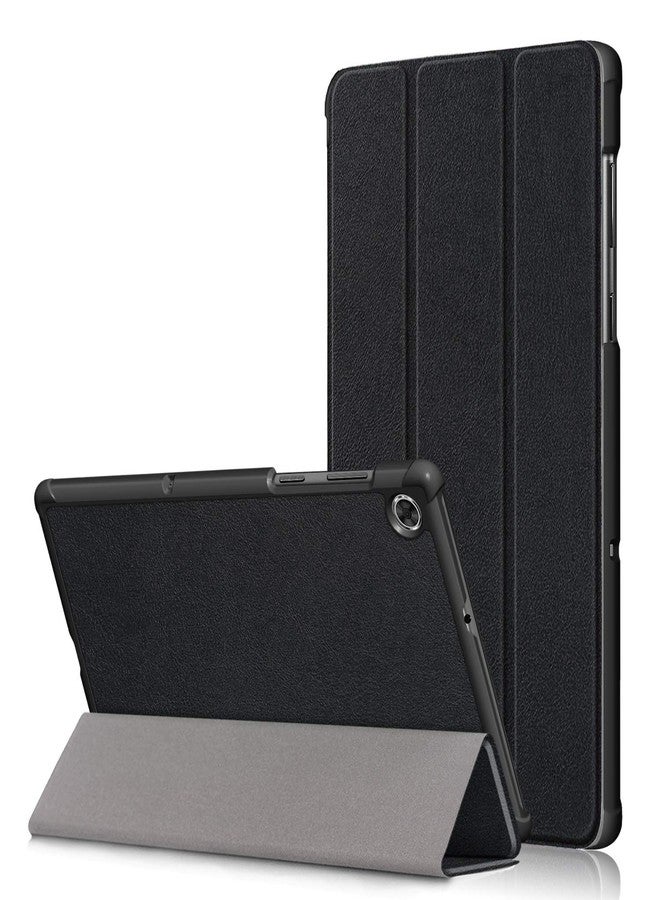Gylint جراب Gylint لجهاز Lenovo Tab M10 HD (الجيل الثاني)، جراب قابل للطي فائق النحافة من الجلد الصناعي الذكي مع حامل لجهاز Lenovo Tab M10 HD الجيل الثاني TB-X306F / TB-X306X (غير متوافق مع M10 HD) أسود - Image 1
