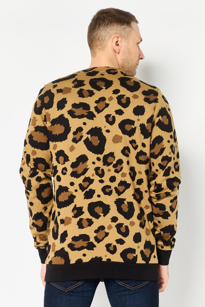 VANS Men V Neck Embroidered Logo Cardigan, Multicolor - Image 4