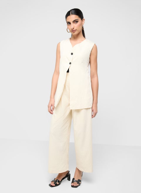 Sleeveless Top & Pant Set