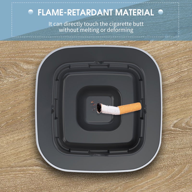 Multifunctional Smokeless Ashtray Ion Air Fresher Smoke Grabber Air Purifier Ash Tray for Smoker Home Office Car - Image 3