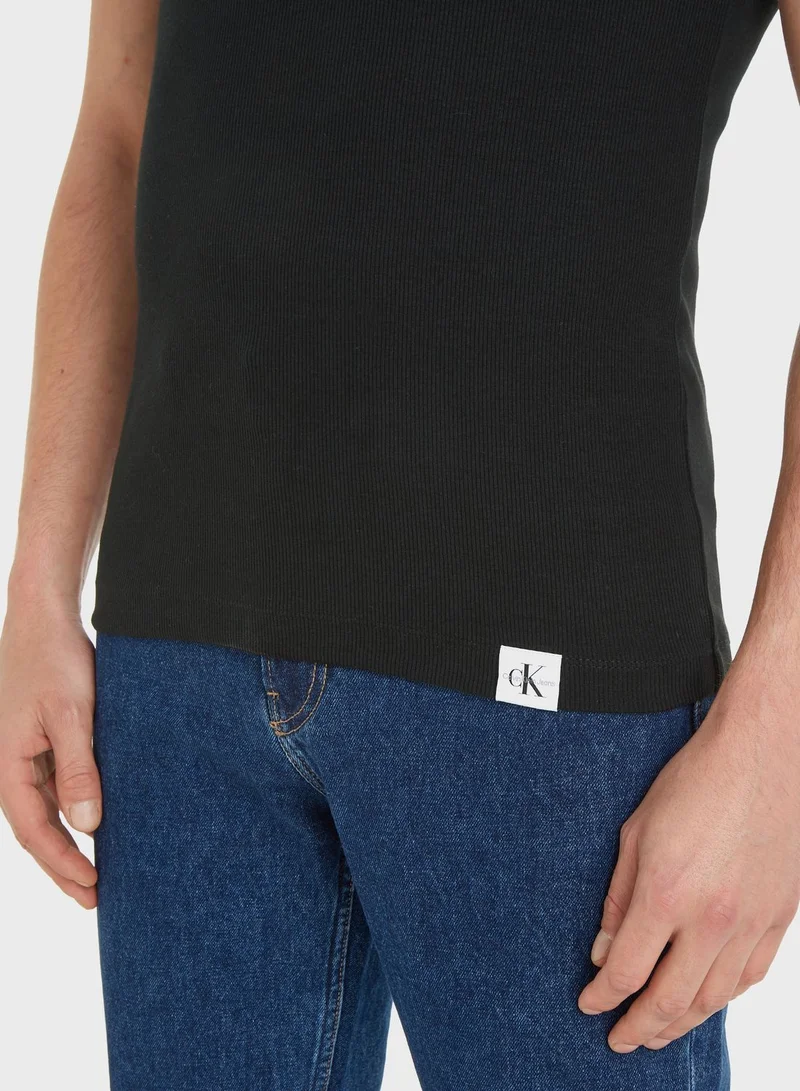 Calvin Klein Jeans Logo Crew Neck Vest
