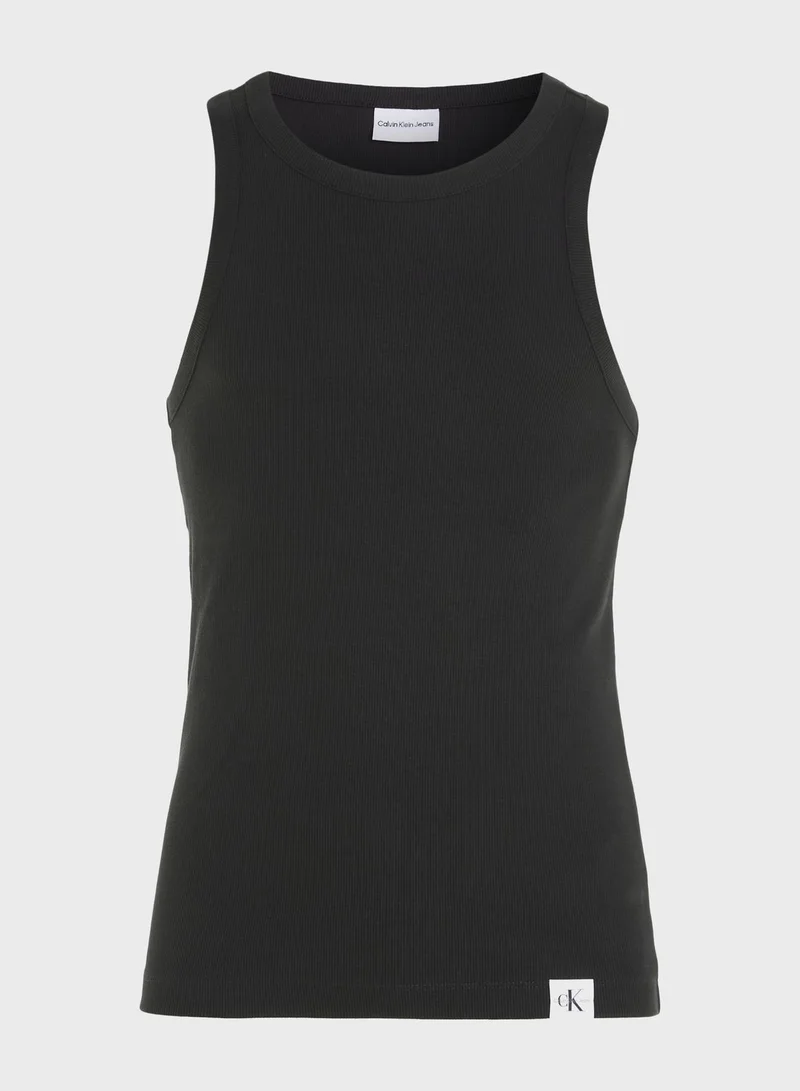 Calvin Klein Jeans Logo Crew Neck Vest