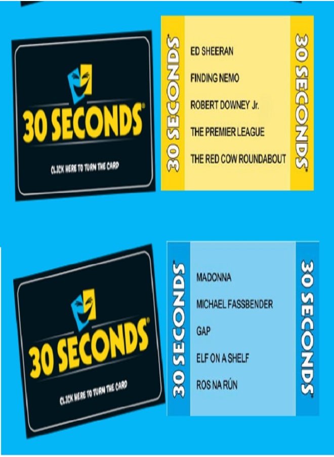 Generic - 30 Seconds - Quick Thinking Fast Talking Card Game Set - Image 1