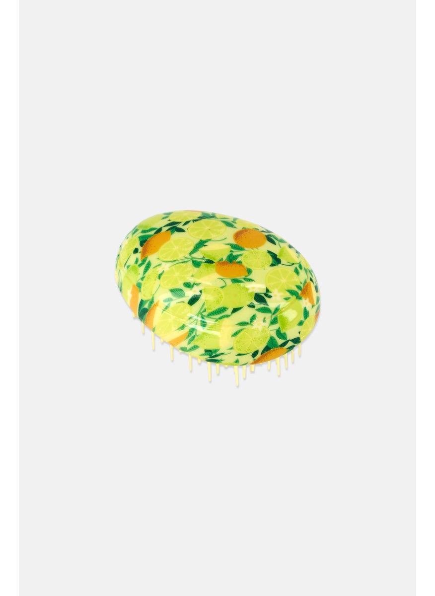 Lefties Graphic Print Small Hair Brush, Multicolor  - Image 4