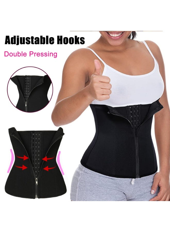 SUNSAR Waist Trainer Corset, Womens Underbust Corset, Adjustable Hook & Eye Closure Tummy Tucker for Women - Image 4