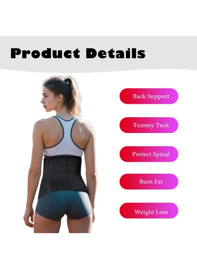 SUNSAR Waist Trainer Corset, Womens Underbust Corset, Adjustable Hook & Eye Closure Tummy Tucker for Women - Image 3