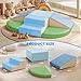 Hoohtoot PU Leather Foam Blocks for Toddlers 6Piece Indoor Climbing Play Set Soft Climbing and Sliding Blocks Baby Learning Gym Toddler Activity Structure for Preschool - Image 4