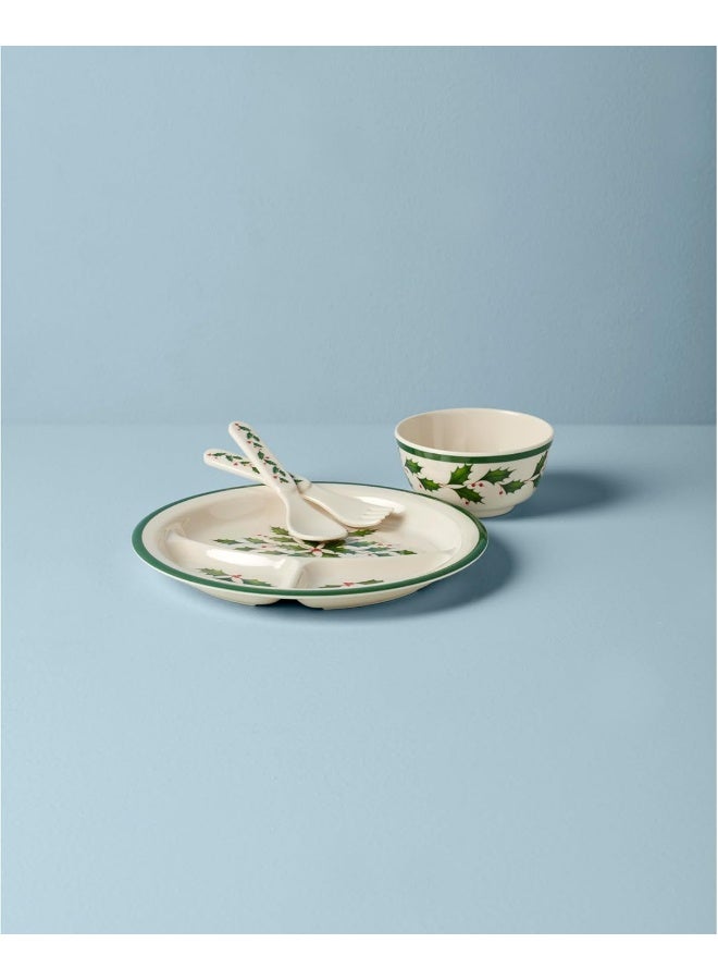 Lenox 885787 Holiday Childrens 4-Piece Dinner Set - Image 2