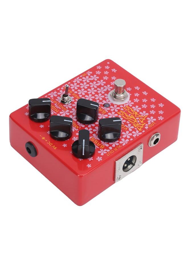 Thoraya Bass Guitar Effects Pedal Driver with DI Tube Amplifier XLR Output Instrument Accessories CP‑59  - Image 3