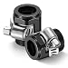 EVIL ENERGY 6AN Hose Finisher Clamp Aluminium Black for Stainless Braided HosesRubber Hoses End Finisher - Image 2
