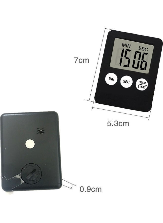 NIBEMINENT - Digital Kitchen Cooking Timer Countdown for with Large Number Display 99 Minutes 59 Seconds Setting Red 7.2*1*5.5cm - Image 1