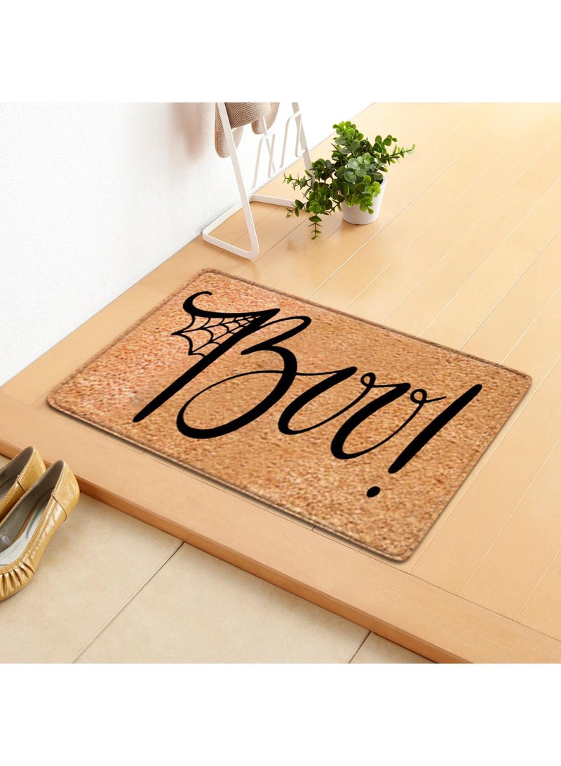 Bluejw حصيرة باب داخلية متينة لحصائر الباب الأمامي لمنطقة المدخل غير قابلة للانزلاق تمتص الأوساخ سجادة مدخل قابلة للغسل في الغسالة - Image 1