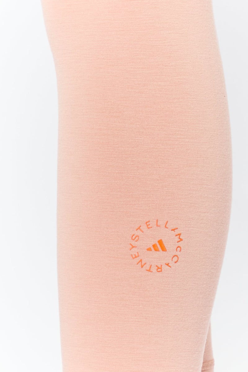 Adidas by Stella McCartney Women Sportswear Fit Training Leggings, Dusty Rose - Image 3