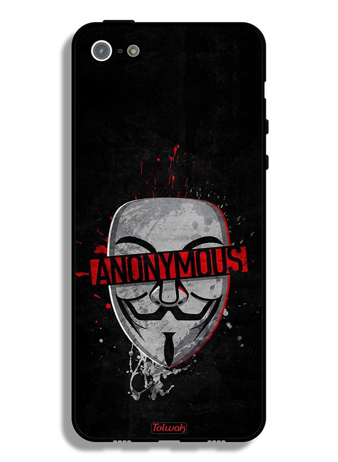 Tolwak Apple iPhone 5/5s/SE Protective Case Anonymous - Image 2