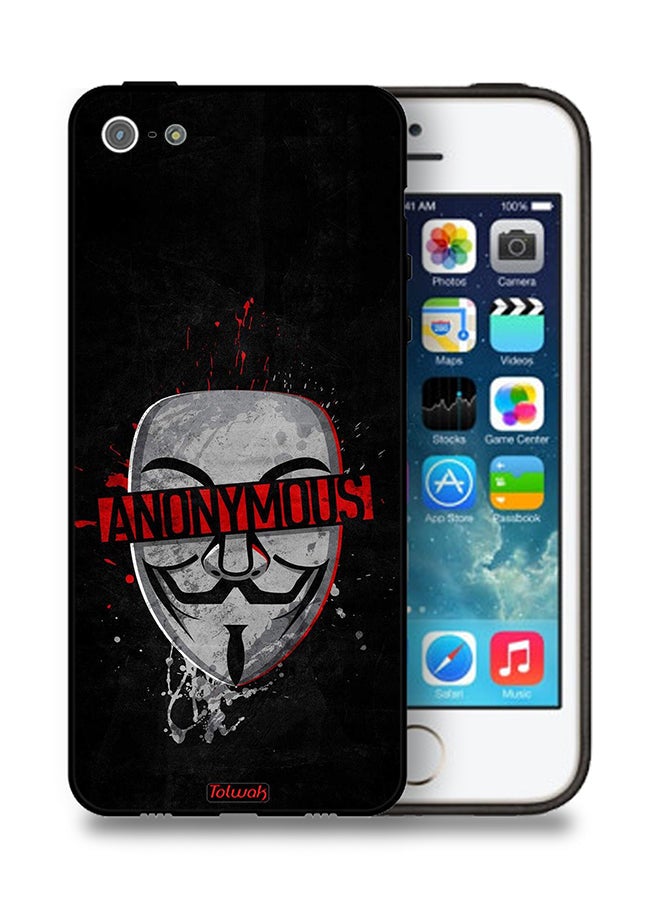 Tolwak Apple iPhone 5/5s/SE Protective Case Anonymous - Image 1