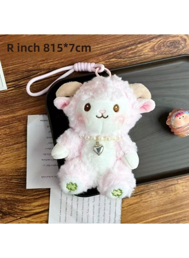 Sheep Toy Internet Celebrity Cute Little Sheep Pendant Plush Toy Doll Little Sheep Bag Charm Keychain Stuffed Doll Toy - Image 1