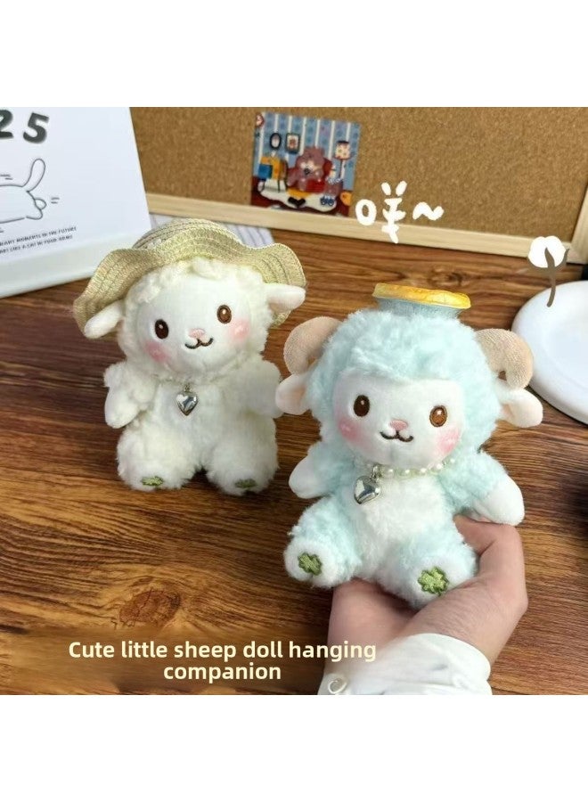 Sheep Toy Internet Celebrity Cute Little Sheep Pendant Plush Toy Doll Little Sheep Bag Charm Keychain Stuffed Doll Toy - Image 4
