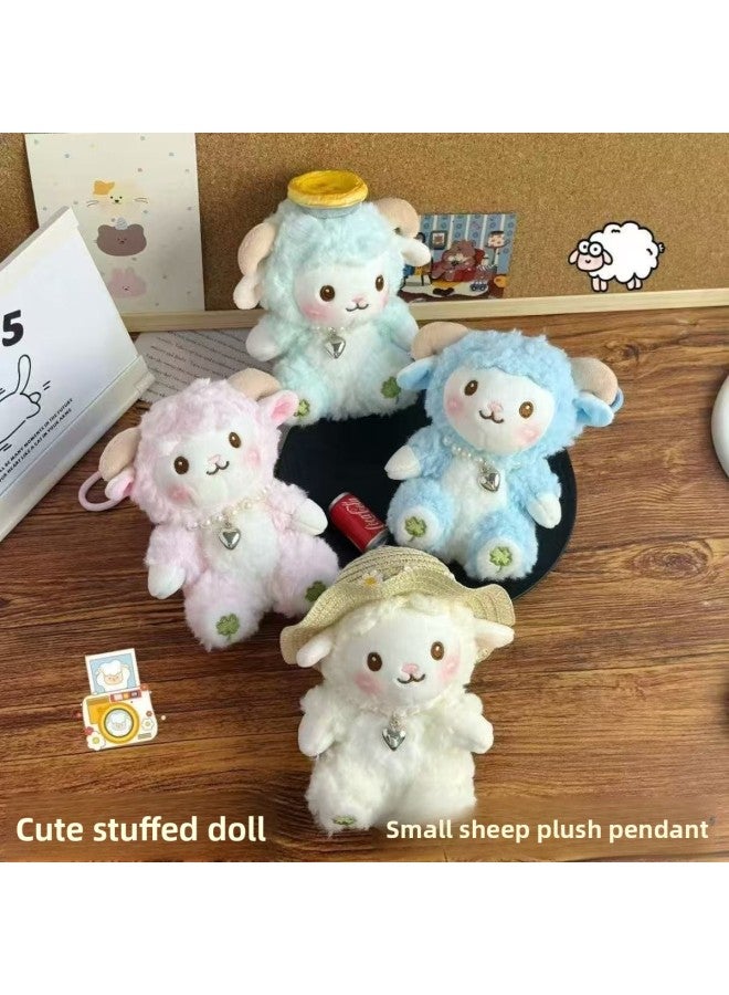Sheep Toy Internet Celebrity Cute Little Sheep Pendant Plush Toy Doll Little Sheep Bag Charm Keychain Stuffed Doll Toy - Image 3