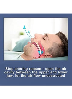 Ocean Anti Snore Devices Snore Stopper Mouthpiece, Anti Snore Braces Anti Snoring Solution, Sleep Aid Night Mouth Guard for Grinding Teeth And Stop Snoring for Adults Women Men Sleep  - Image 3