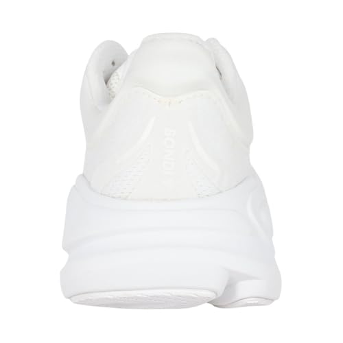 Hoka Men's Bondi 9 Sneaker, White/White, 10 - Image 5