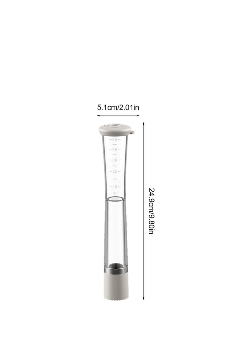 SYOSI - Lemonade Muddler, Cocktail Muddler with Measuring Cup, 2in1 Muddler and Measuring Tool Capability, for Making Delicious Mojitos, And Other Fruit Based Drinks And Beverages in Various Containers - Image 1