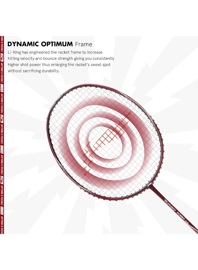 Li-Ning Turbo X 60 G5 Carbon Fibre Strung Badminton Racket with Free Full Cover - Image 3