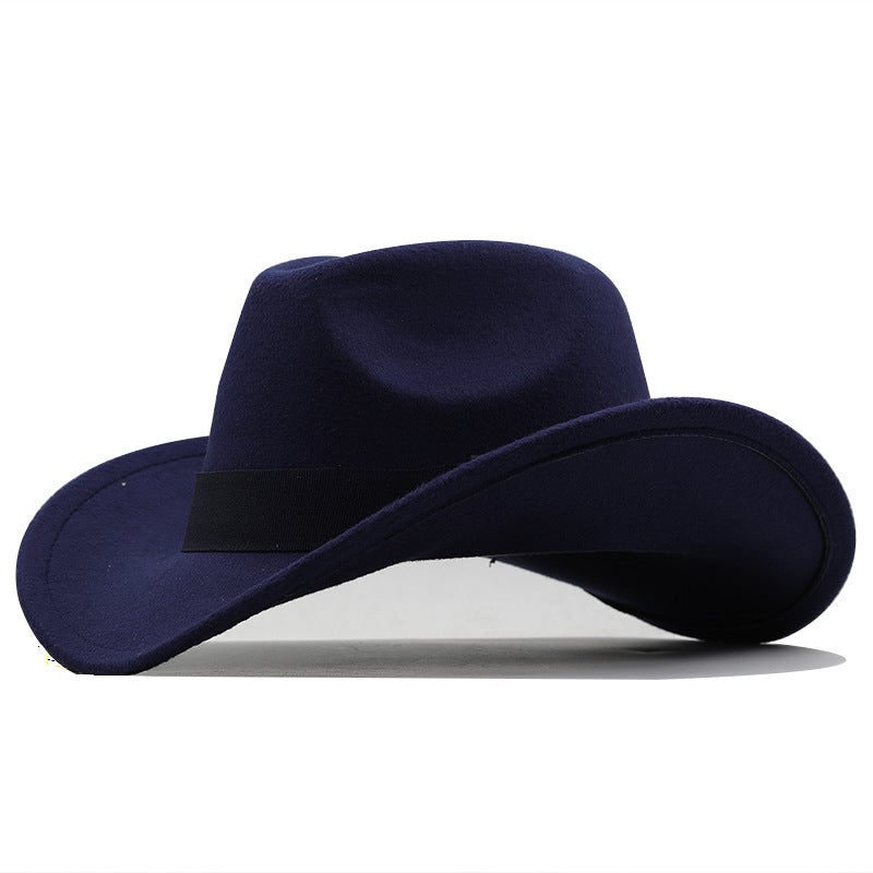 Straw Cowboy Hat Unisex Ethnic Windproof Rope Foldable Hat - Image 4