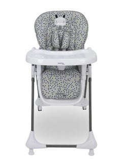 asalvo Baby High Chair Wheels - Nordic Grey 