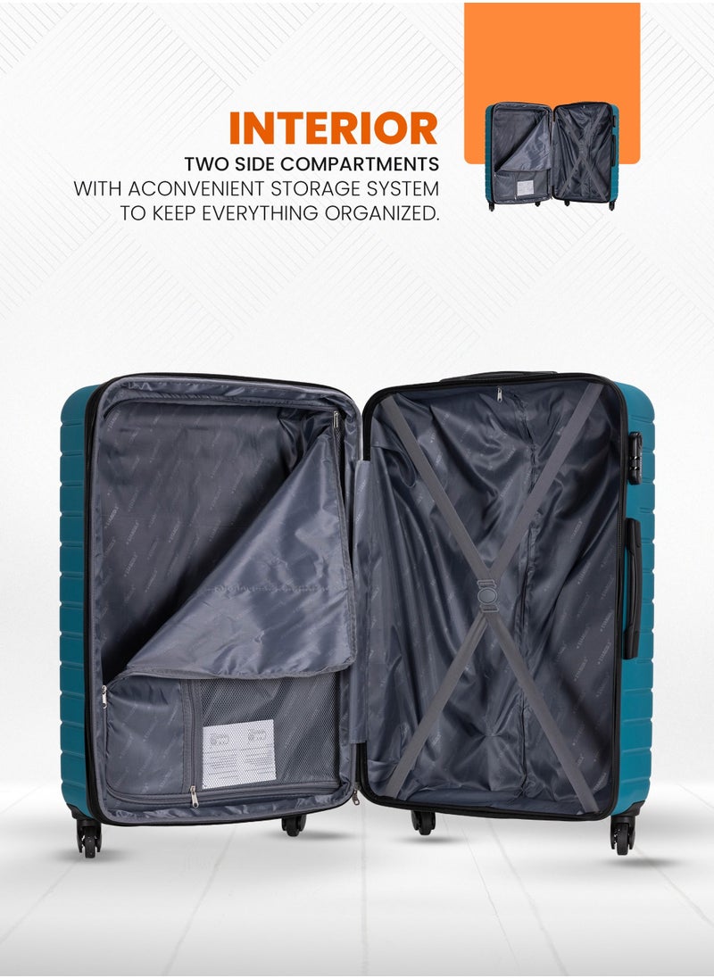 Stargold - Suitcase Set of 3 PCS ABS Hardside Travel Luggage Bag - Image 1
