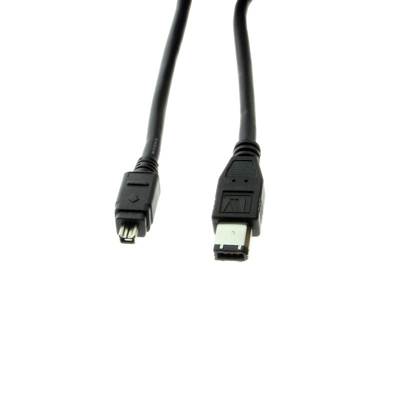 CABLEMAX 1394 FireWire Cables 6-pin to 4-pin 3ft. - Image 1