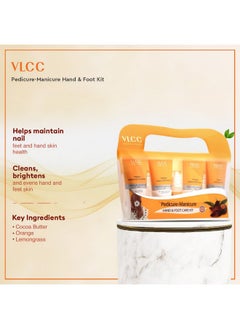 VLCC VLCC Pedicure-Manicure Hand & Foot Kit((150gm+60ml))  - Image 3