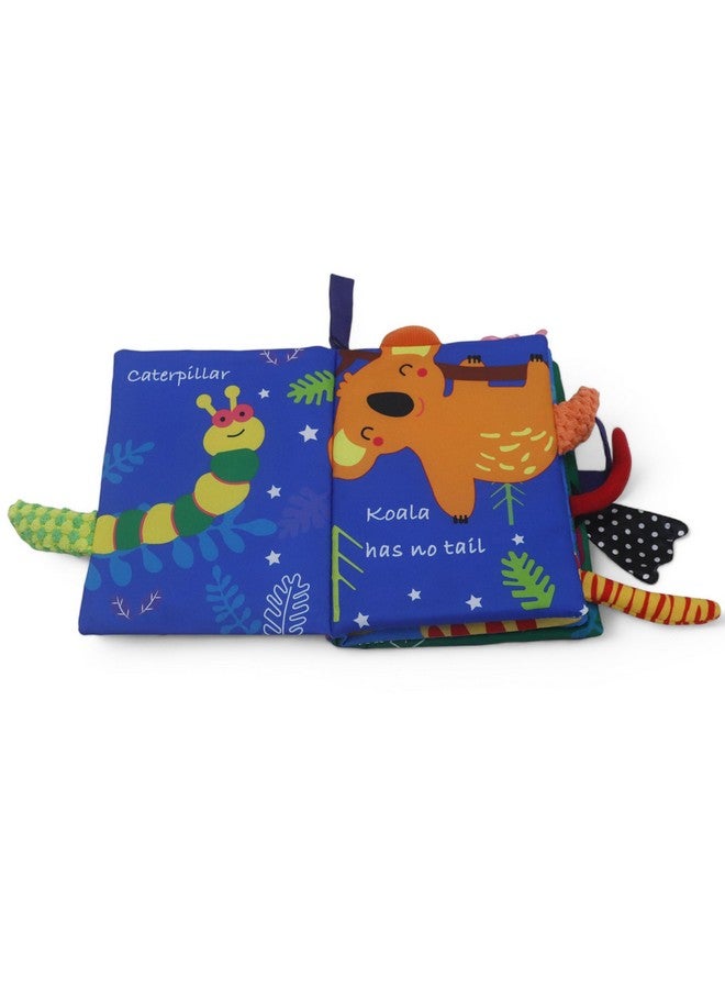 كراديل كروفت كتب ألعاب قماشية من Kradyl Kroft للأطفال والرضع | ألوان وملمس نابض بالحياة | كتب تعليمية وترفيهية للأطفال الصغار (Rain Forest) - Image 5